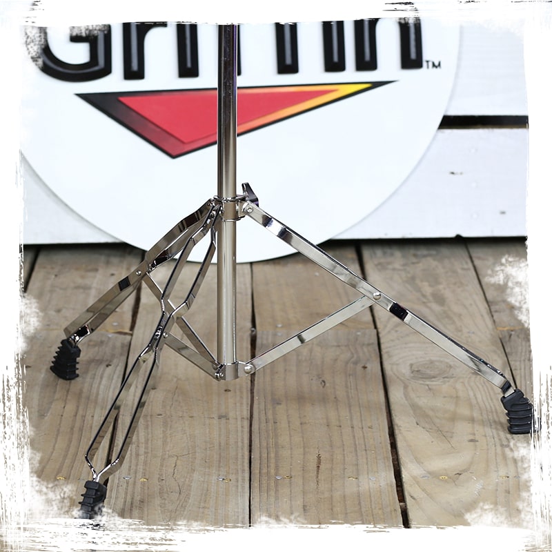 Griffin Cymbal Stand 4Pack with HiHat, Snare & Cymbal Stands